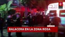 Balacera en la Zona Rosa de la CdMx deja un muerto y un herido