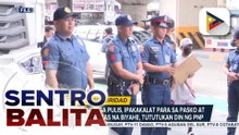 Higit 100-K pulis, ipakakalat para sa Pasko at Bagong Taon; ligtas na biyahe, tututukan din ng PNP