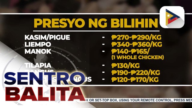 Stable na presyo ng mga pangunahing bilihin, inaasahan hanggang sa katapusan ng taon ayon sa DA; ilang sibuyas, ipasusuri para maberepika kung local o imported | ulat ni Vel Custodio