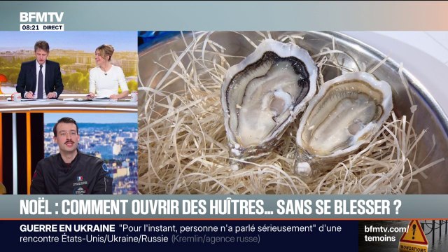 Il ne faut surtout pas forcer : à l'approche de Noël, voici comment ouvrir les huîtres sans se blesser