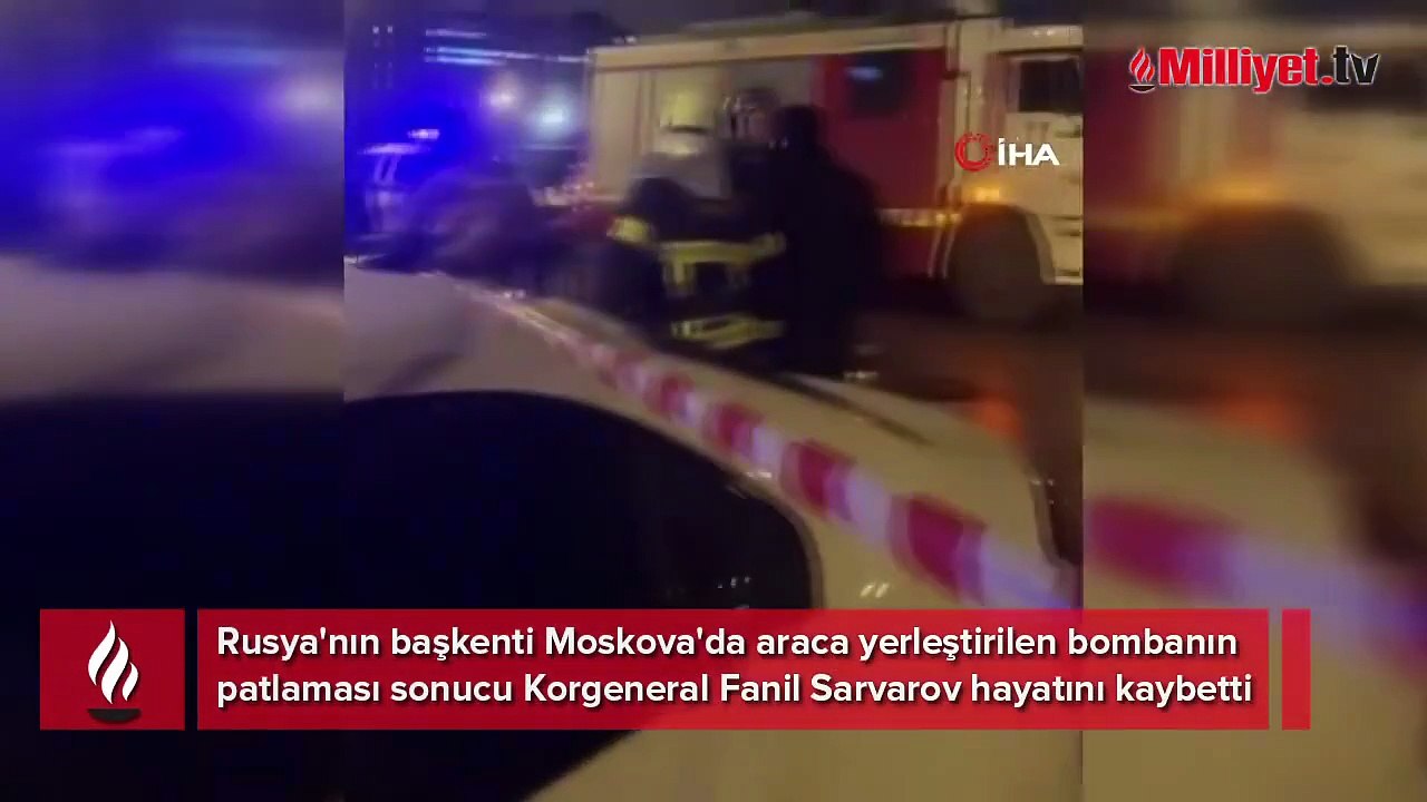 Moskova'da patlama: Putin'in komutanına suikast iddiası! Rus general öldü
