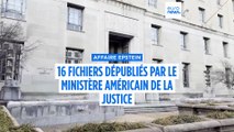 Dossier Epstein : au moins 16 fichiers ont disparu du site web du ministère de la Justice