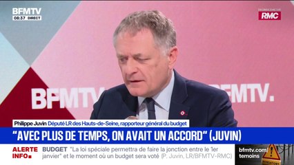 Budget: le rapporteur général Philippe Juvin (LR) souhaite l’usage du 49.3