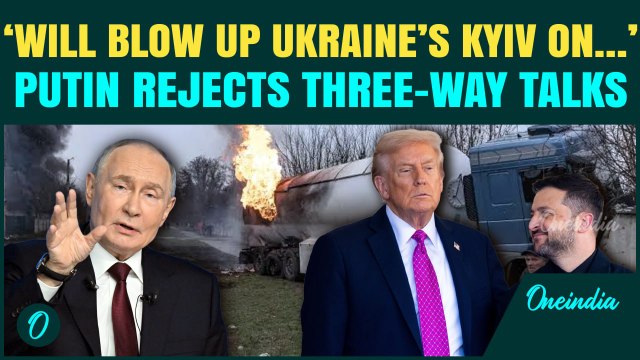 Russia–Ukraine WAR BREAKING: Putin Shuts Door on Trump’s Three-Way Peace Talks; Zelensky Shattered