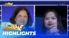 It's Showtime: Anak, naging emosyonal sa mensahe sa kanyang ina! (Laro, Laro, Pick)