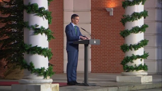 Comparecencia de Pedro Sánchez para anunciar la nueva Ministra de Deportes