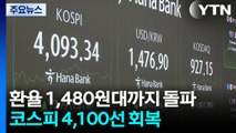 환율 1,481원까지 상승...'산타랠리' 코스피 4,100 회복 / YTN