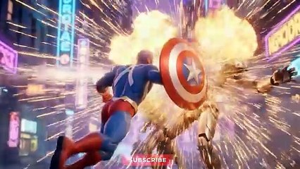 “Captain America faces his biggest threat yet! ⚡ Watch the epic battle 🛡️🔥 #Part2”
