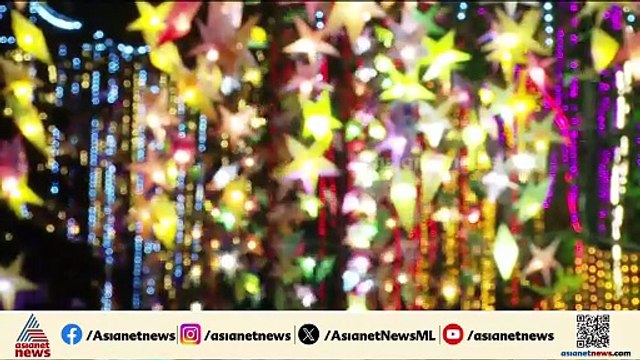 കളറായി തലസ്ഥാനം; കൂറ്റൻ ക്രിസ്മസ് ട്രീയും ലൈറ്റുകളും ഒരുക്കി തലസ്ഥാനത്തെ ക്രിസ്മസ് ആഘോഷം