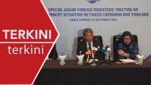 [TERKINI] Sidang media menteri luar susulan mesyuarat khas di KL