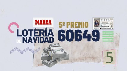 Así se cantó el 60649, quinto premio de la Lotería de Navidad 2025