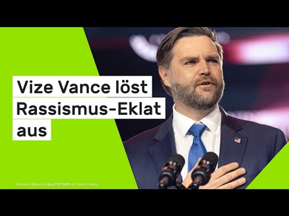 Vize Vance löst Rassismus-Eklat aus – massive Kritik nach Rede