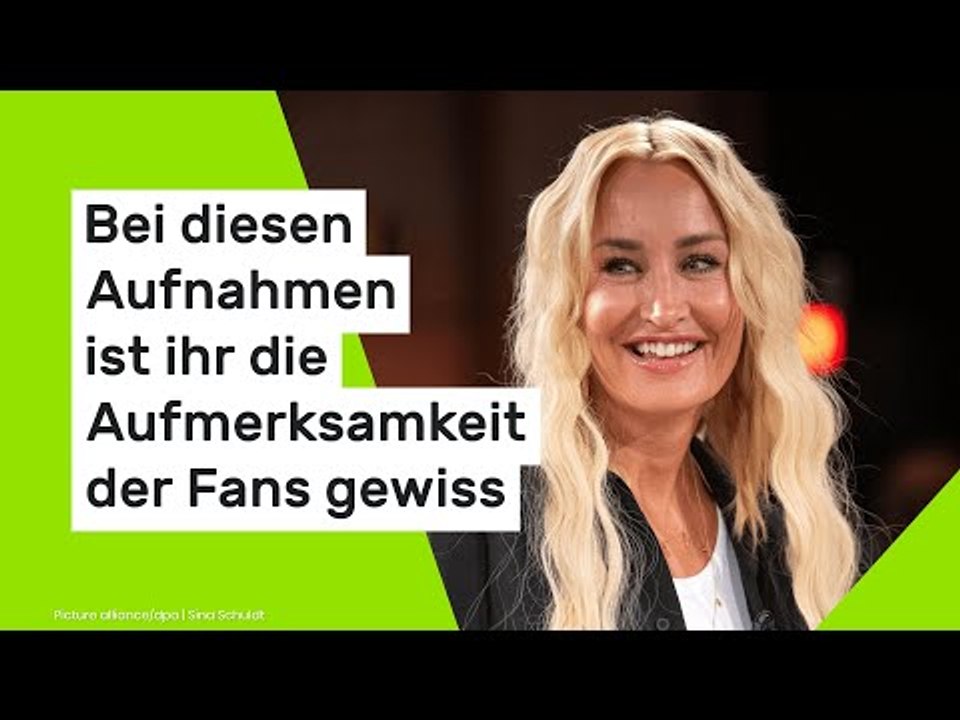 Bei diesen Aufnahmen ist ihr die Aufmerksamkeit der Fans gewiss