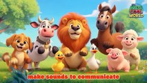 Animal Song _ FUN Animal Songs (and Sounds) for Kids 🐶🐮🦁