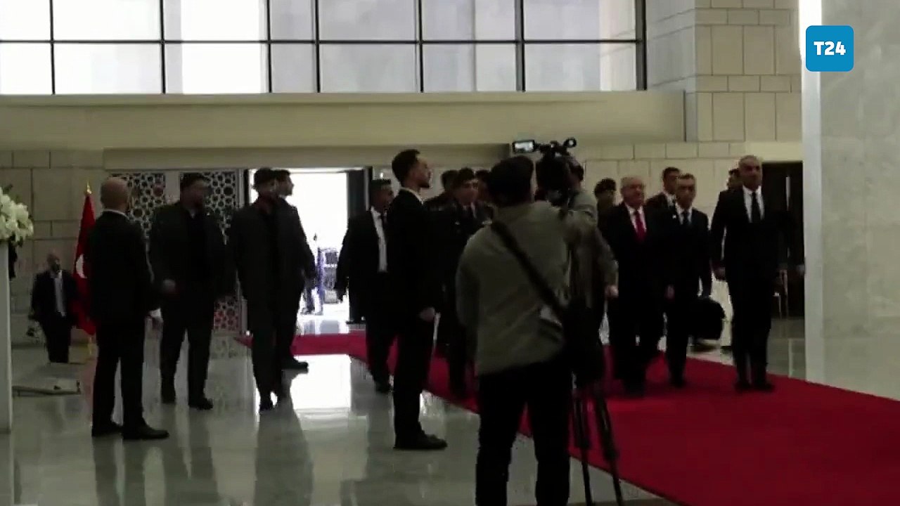 Dışişleri Bakanı Hakan Fidan, Milli Savunma Bakanı Yaşar Güler ve MİT Başkanı İbrahim Kalın Şam'da