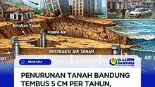 Data Terbaru Badan Geologi Penurunan Tanah Bandung Lebih dari 5 Cm per Tahun