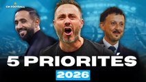 🔥 OM : LES 5 PRIORITÉS DE ZERBI EN 2026 ! ... ET MERCI 💙🤍