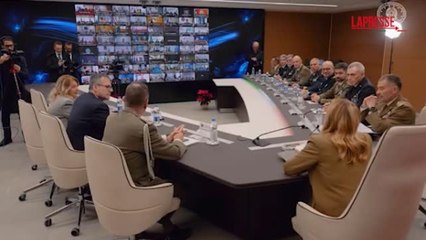 Meloni: «Una forza militare credibile allontana la guerra»