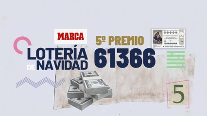 Así se cantó el 61366, quinto premio de la Lotería de Navidad 2025