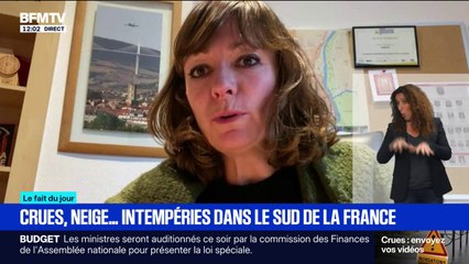 Crues: “Pas d’évacuation pour le moment,” explique Emmanuelle Gazel maire (UDG) de Millau