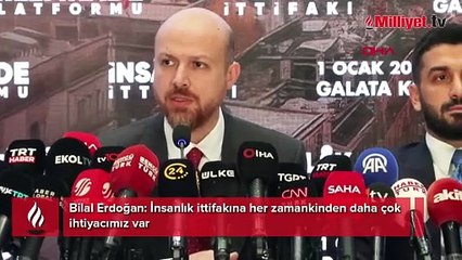 Bilal Erdoğan’dan 1 Ocak'ta Gazze çağrısı: 'Bu siyaset değil, insanlık meselesi'
