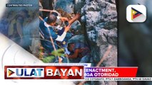 Reenactment ng mga huling sandali ng pagkamatay ni dating DPWH Usec. Catalina Cabral, isinagawa sa bangin kung saan sya natagpuan | ulat ni Jezryl Khate Lapizar ng PTV Cordillera