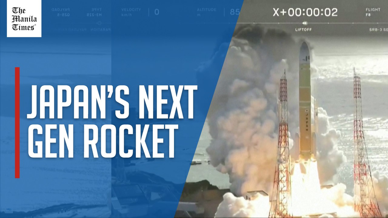 Japan launches next-generation H3 rocket carrying QZS-5 Michibiki No.5 satellite