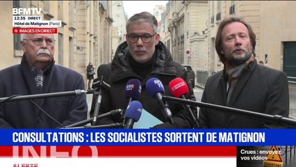 Budget: “Nous sommes venus rappeler [que] dans le projet du gouvernement, il manquait la justice fiscale”, indique Boris Vallaud (PS)