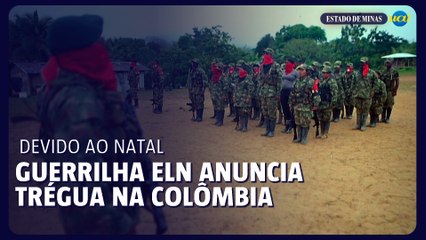 Guerrilha ELN anuncia trégua na Colômbia devido ao Natal