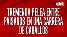 Carrera de caballos termina en tremenda batalla campal entre paisanos