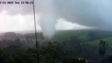 Tornado atinge região do Paraguai e registra ventos de até 177 km/h