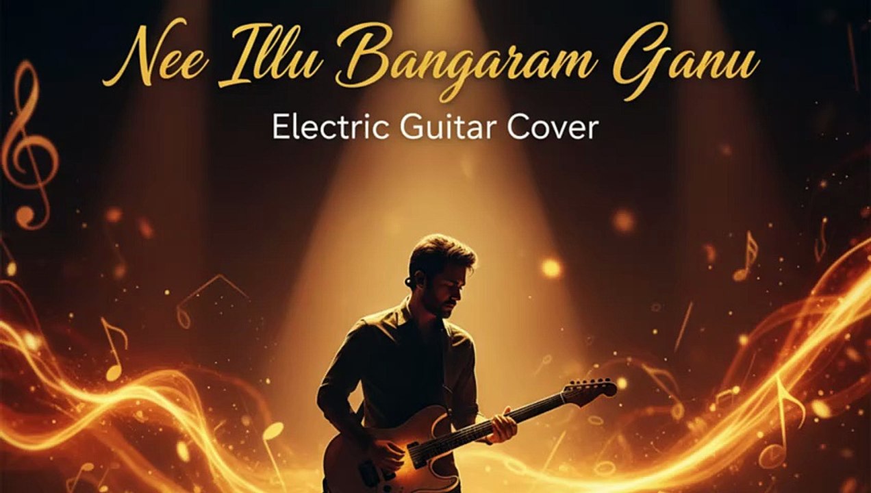 Nee Illu Bangaram | Electric Guitar Techno Remix ⚡