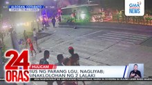Bus ng Parang LGU, nagliyab; sinaklolohan ng 2 lalaki | 24 Oras