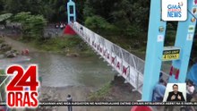 Matibay na tulay, ipinatatayo sa Brgy. Puray ng GMA Kapuso Foundation | 24 Oras
