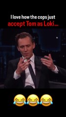 The police siren was spot on 😅🚨 #tomhiddleston #loki #avengers #avengersdoomsday #doctordoom #film