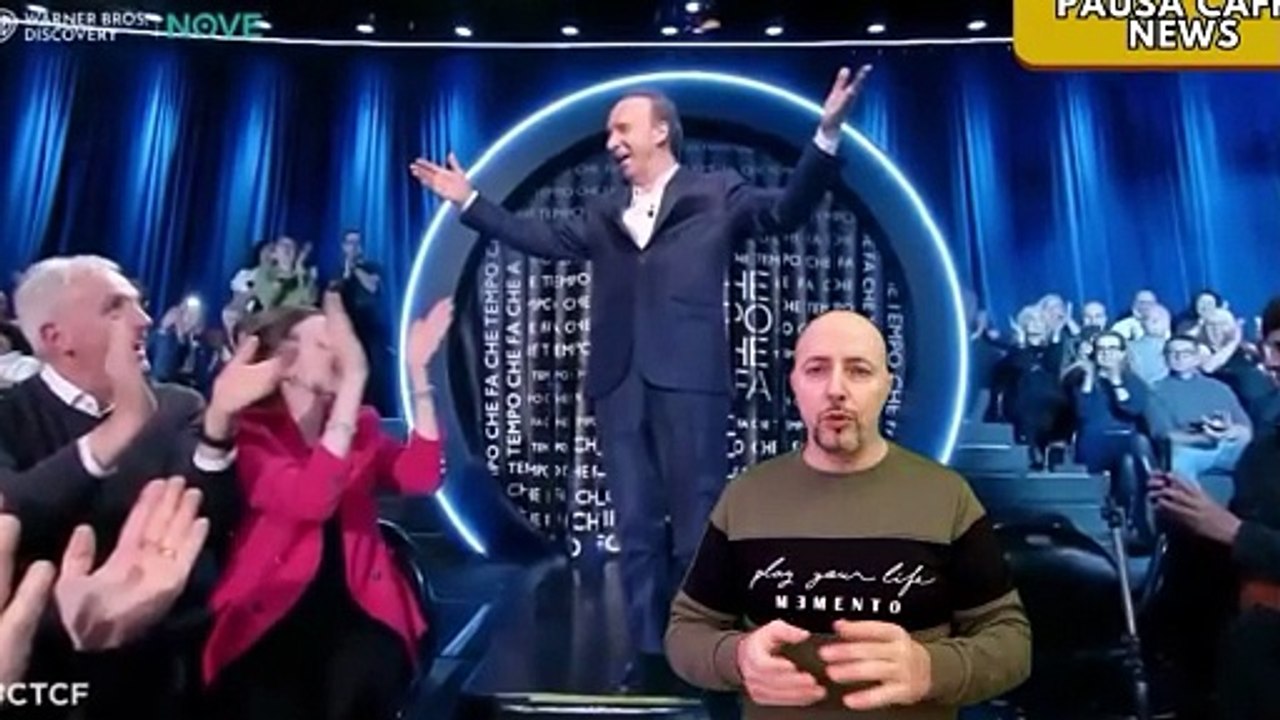 Da Fazio, Benigni rompe gli schemi cosa ha detto davvero sul Papa
