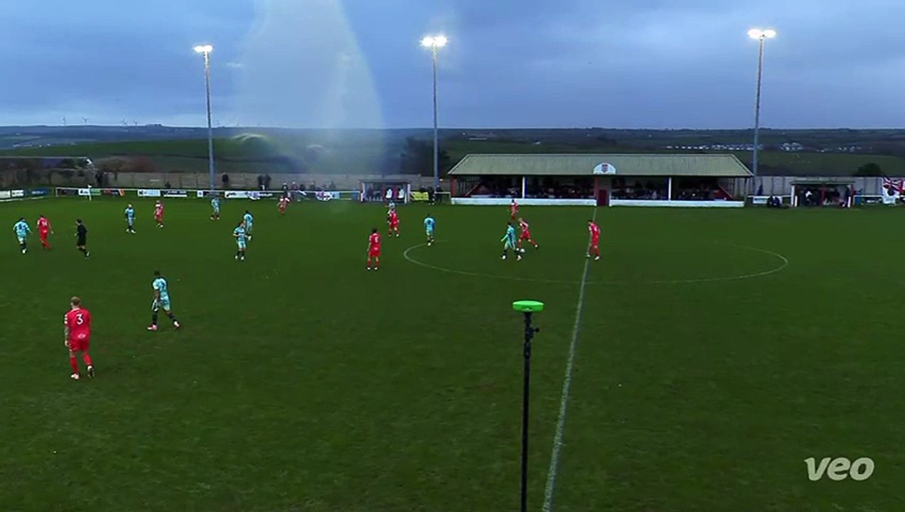 Phil Lowry slotted the Peppermints ahead from close-range.Video courtesy of Newquay AFC