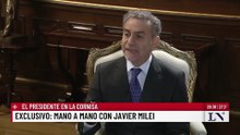 Milei se refirió al impresentable del Chiqui Tapia