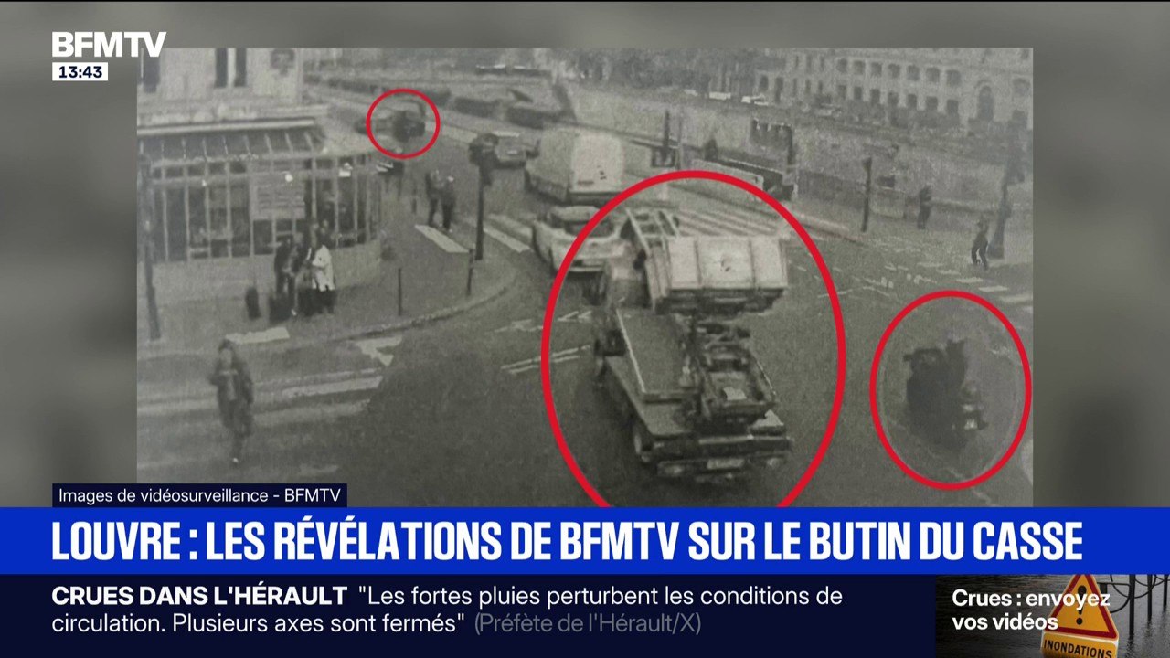 INFO BFMTV. Cambriolage du Louvre: plus de 8.000 diamants et 200 perles volés, les dernières révélations d’un butin dérobé hors norme