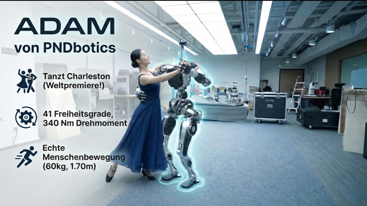 Hightech in Bewegung: Adam tanzt präziser als je ein Roboter zuvor