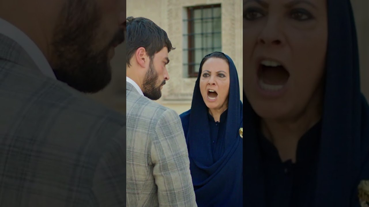 لأول مرة ... ميران يقف بوجه عزيزة ويتمرد   -  Hercai -  زهرة الثالوث #shorts