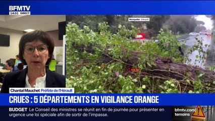 "Un épisode particulièrement important" assure la préfète de l'Hérault qui appelle à la vigilance