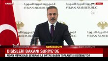 Bakan Fidan: SDG, Suriye'ye entegre olmalı