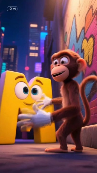 Learn Letter M for Kids | M is for Monkey, Motorcycle & Milk | Alphabet Learning