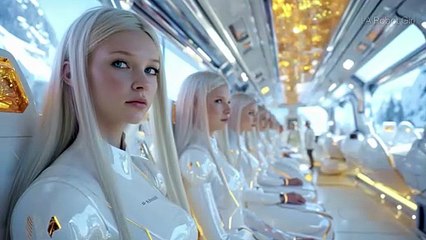 Beautiful Humanoid Robots and Androids Girl