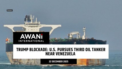U.S. pursues third oil tanker near Venezuela
