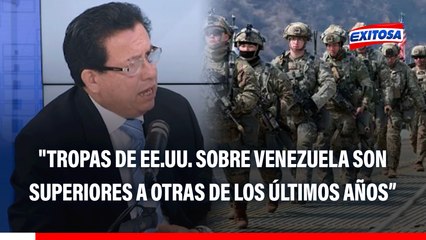 Rodríguez Mackay: "Las tropas desplazadas por EE.UU. sobre Venezuela son superiores a cualquier otra intrusión estadounidense en los últimos años"