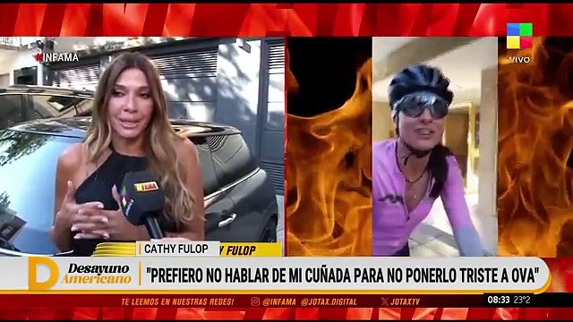 La inesperada reacción de Gabriela Sabatini cuando le preguntaron por el bebé que espera su sobrina Oriana