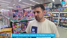 Últimas horas para las compras de Navidad en La Plata