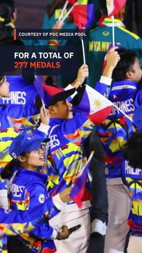 PH wraps up 2025 SEA Games with 277-medal haul highlighted by 50 golds